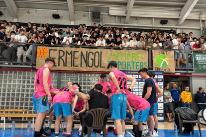 L'equip del col·legi Sant Ermengol