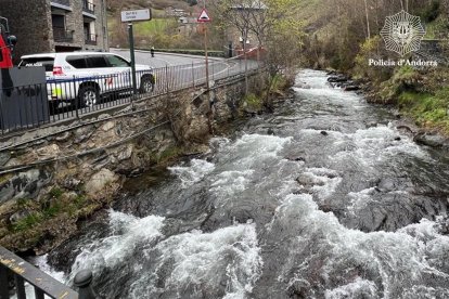 El lloc on s'ha trobat el cos sense vida de la dona.