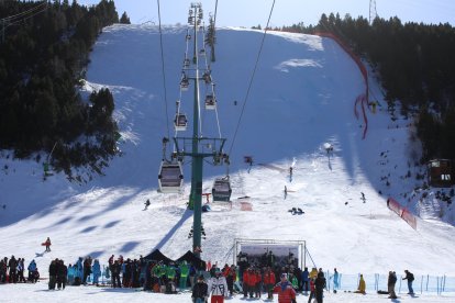L’estació Grandvalira Soldeu a principis d’any.
