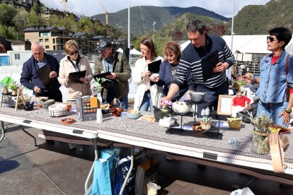 El jurat del concurs d’alliolis.