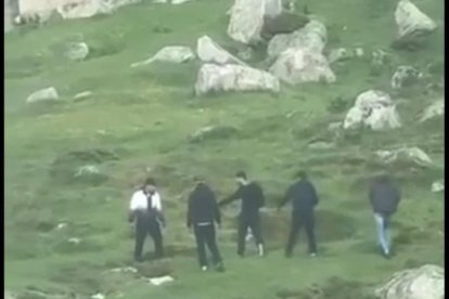 Agressió d’un dels contrabandistes.