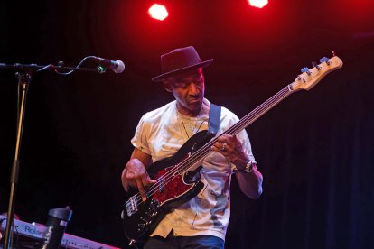 Miller, divendres durant el concert.