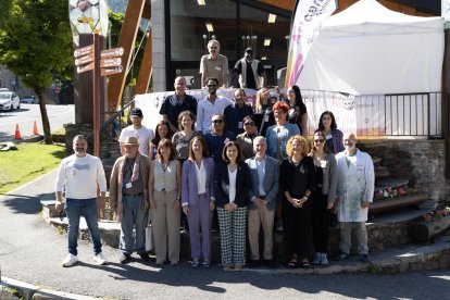 Artistes de 16 nacionalitats diferents agrupats a l’ArtCamp d’Ordino