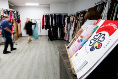El rober de Càritas és un dels serveis per a les persones en situació de vulnerabilitat.