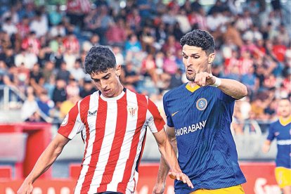 Olabarrieta, amb Almpanis a Lezama.