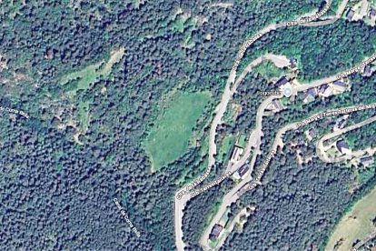 La zona on es vol construir el parc.