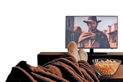 Peli, sofà i manta