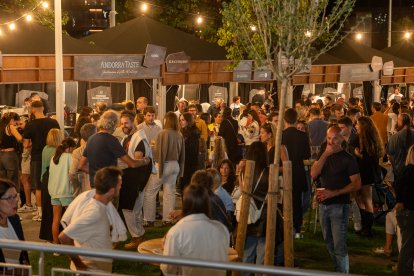Assistents a les jornades populars de l’Andorra Taste, al Prat del Roure.