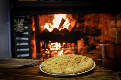 Truita de patata amb ceba