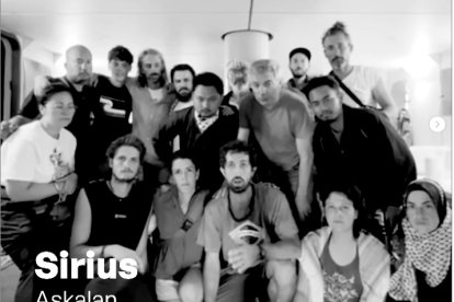 Membres del ‘Sirius’.