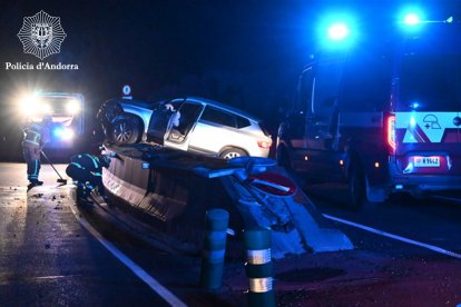 El vehicle accidentat.