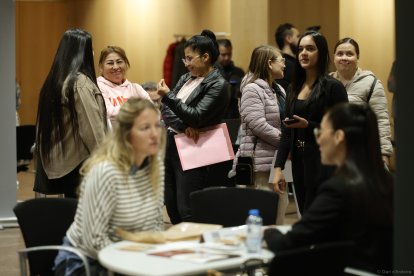 Participants a la trobada laboral d'hivern.
