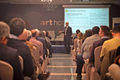 Una de les ponències del cicle sobre digitalització.