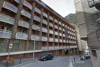 El carrer de Lòria, on s’instal·laran càmeres.