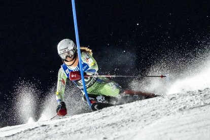 Mijares, ahir a l’eslàlom de Courchevel.