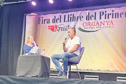 Jorge Cebrián, presentant a Organyà el setembre.
