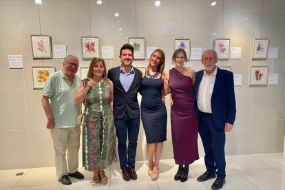 Persones que l'acompanyen.