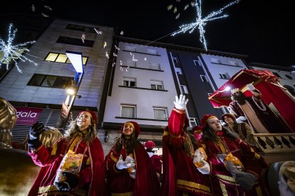 Una carrossa a la Cavalcada d’Andorra la Vella i Escaldes-Engordany.