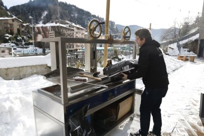 Un dels participants al Campus Andorra Orígens.