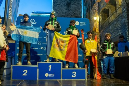 Ot Cusidó i Nil Bringué al podi del gengant sub14