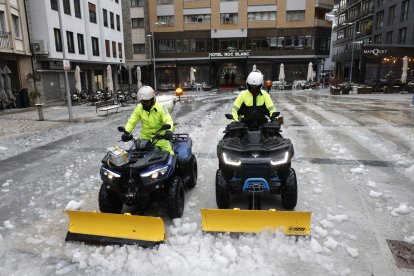 Quads llevaneu a Escaldes-Engordany a les cinc de la tarda.