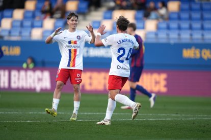 Cerdà i Le Normand, ahir.