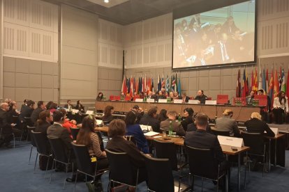 La sessió d'Hivern de l'OSCE celebrada a Àustria en la qual ha participat Andorra.