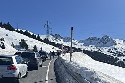 Les retencions ha causa de l'accident.