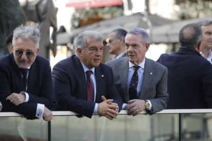 L'expresident del Barça, Joan Laporta, a Andorra.