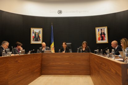 Sessió del consell de comú d’ahir.