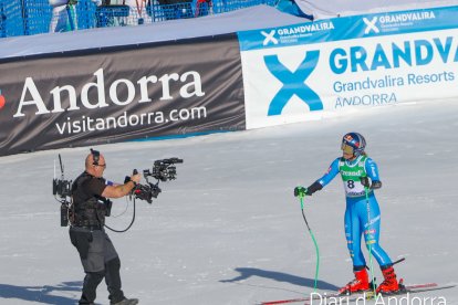 Goggia ha fet el tercer millor temps