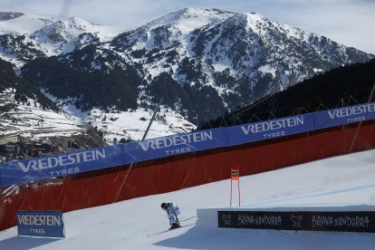 L'alemanya Kira Weidle-Winkelmann és tercera a la general de descens