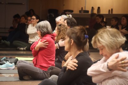 Un moment de la xerrada.