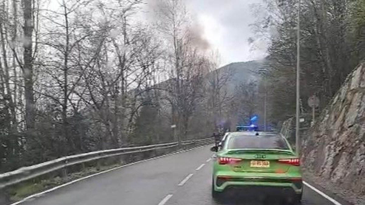 Incendi Engolasters, plana de la Comella