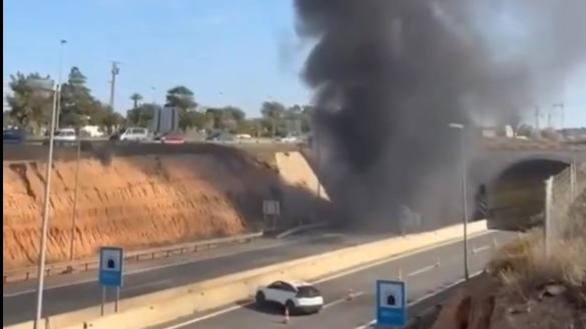 Incendi túnel Alacant