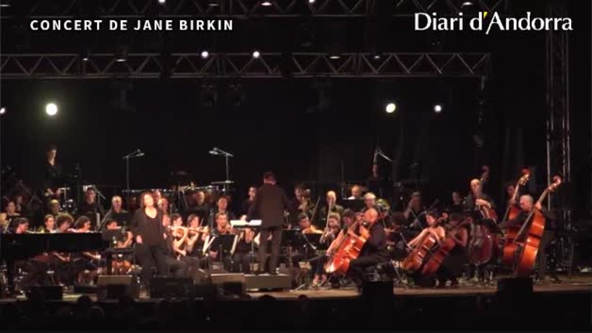 Jane Birkin el 28 de novembre al Prat del Roure