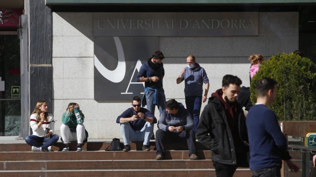 Exterior de la Universitat d'Andorra en una imatge d'arxiu