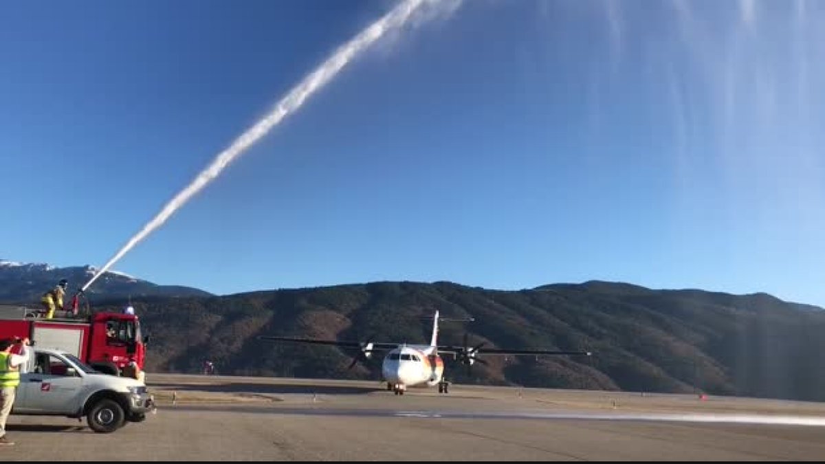 Bateig de l'avió d'AirNostrum