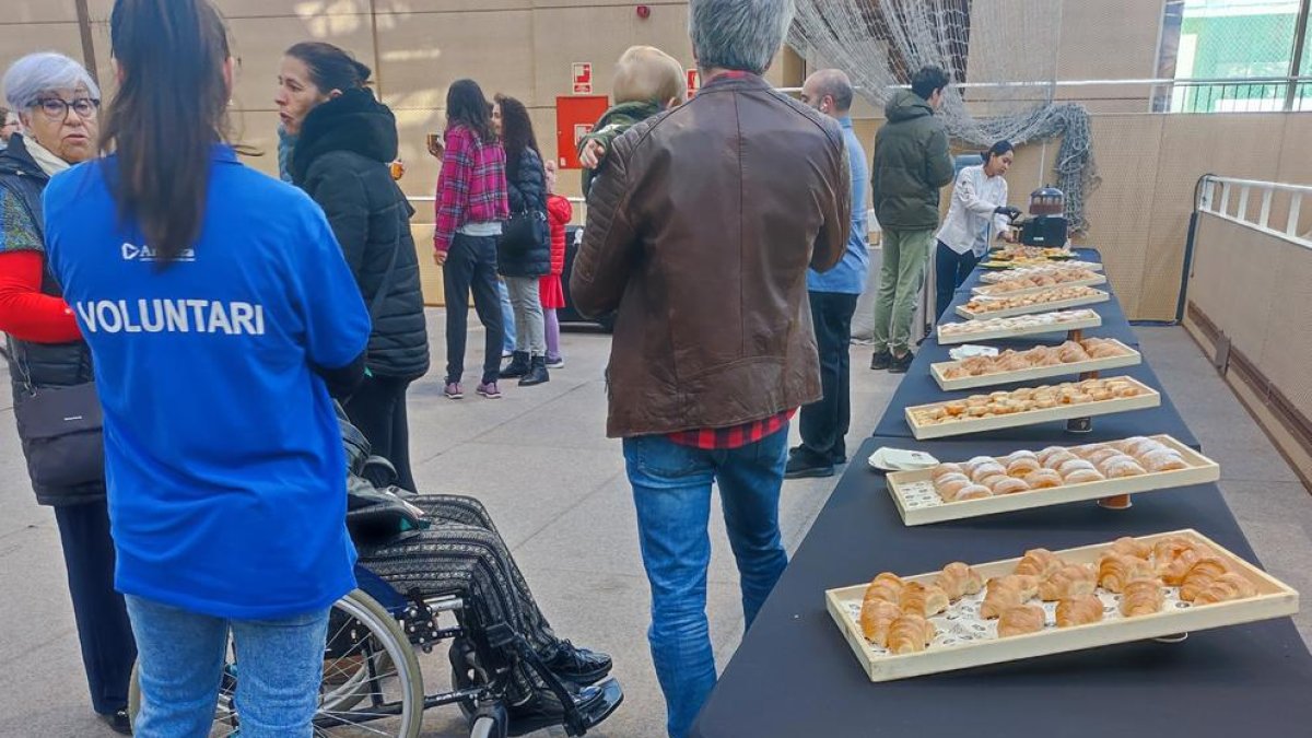 Esmorzar per als votants a Escaldes