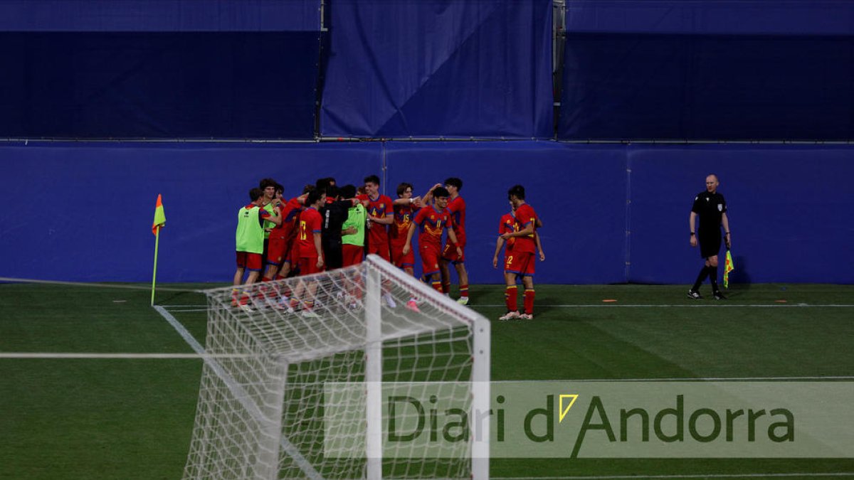 Partit de la selecció sub21 contra Bielorússia