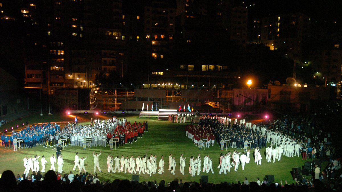 Inauguració dels Jocs del 2005.