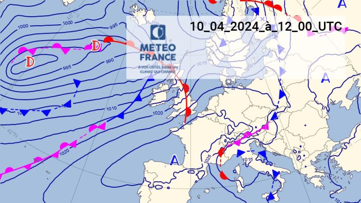 Mapa meteo