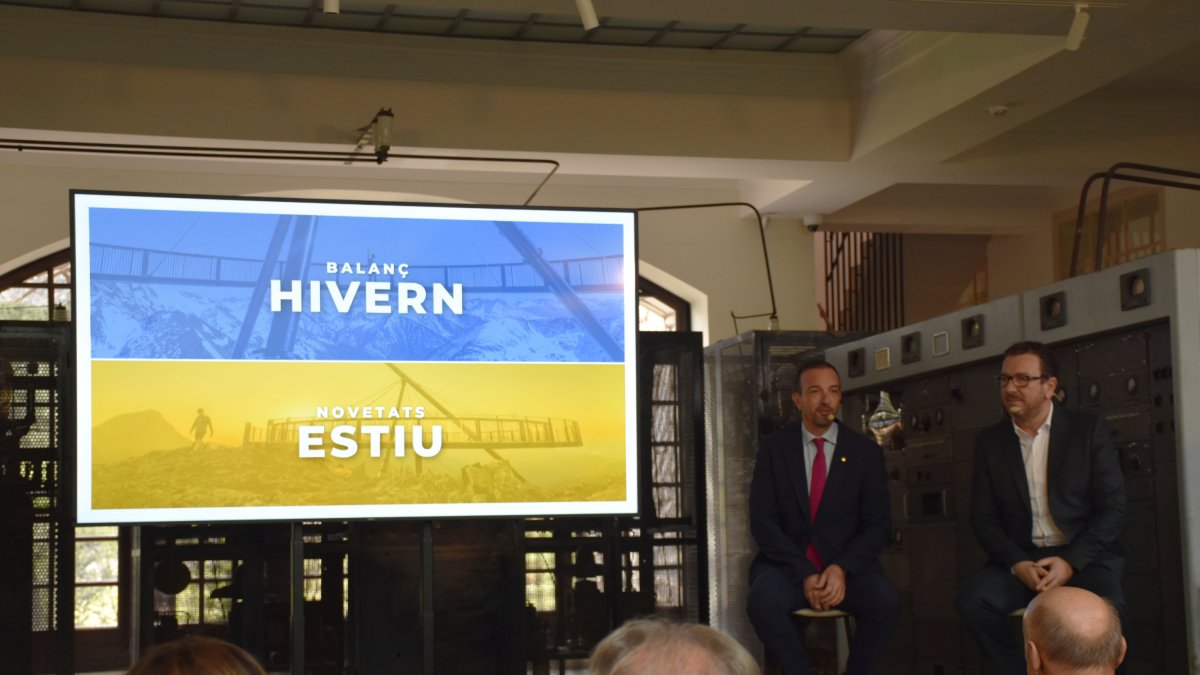 Jordi Torres i Betim Budzaku han presentat el balanç turístic de l'hivern