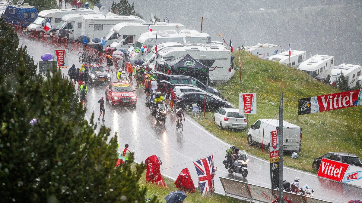 L’etapa del Tour de França que va acollir Arcalís, en una de les darreres visites de la cursa.