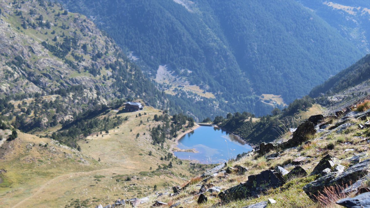 Estany de les truites al Comapedrosa.