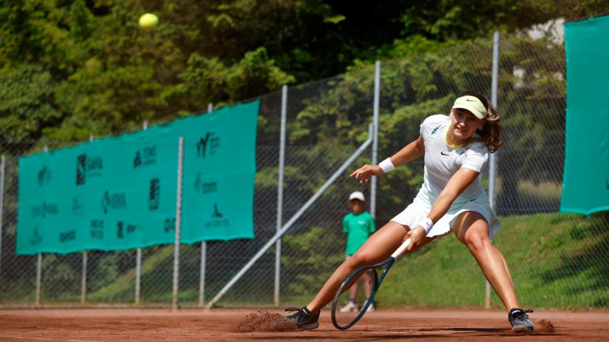 Vicky Jiménez, en un partit a Otocec.