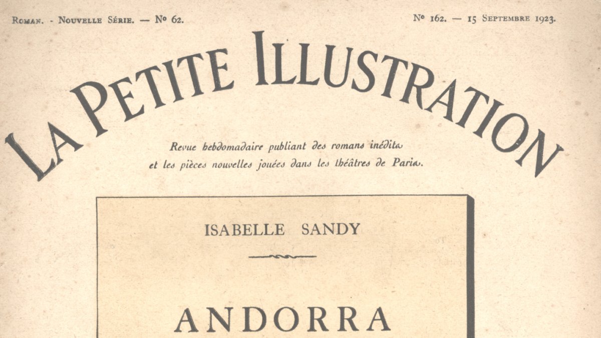 Portada de La Petite Illustration- 1923