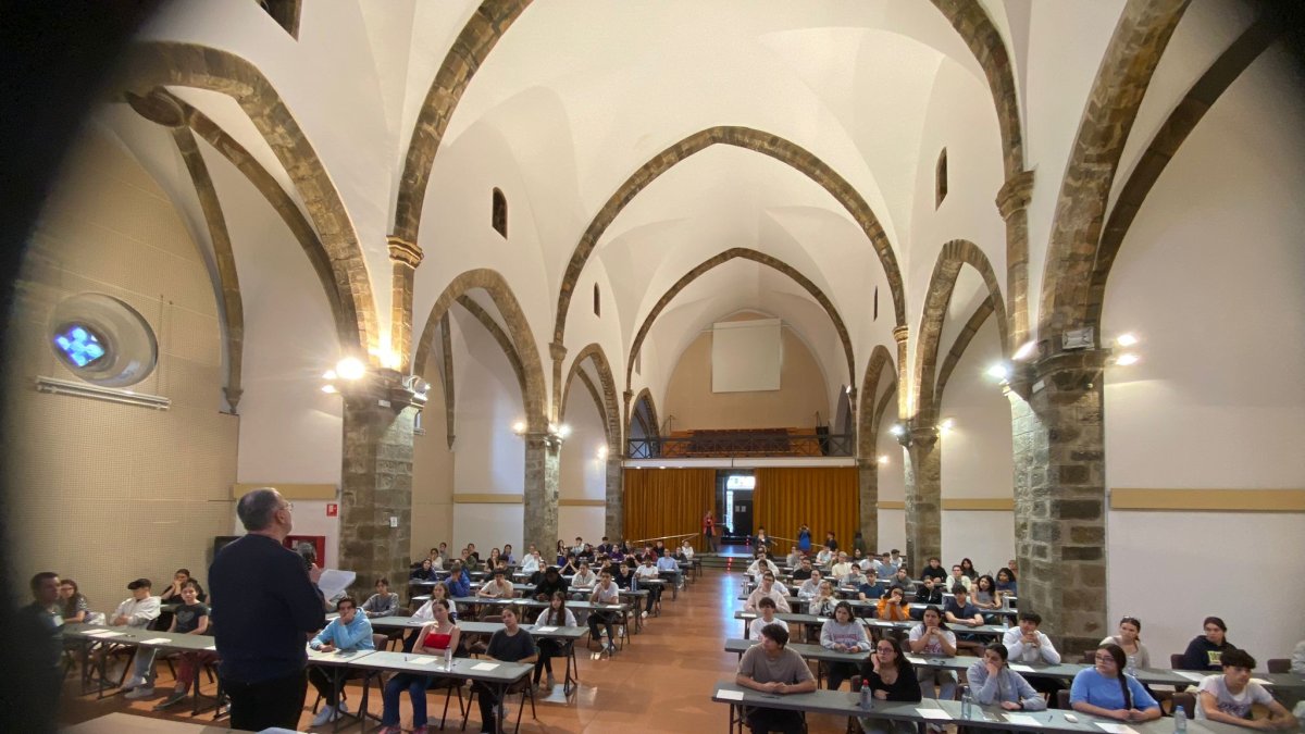 Exàmens d'accés a la universitat aquest matí a la Seu