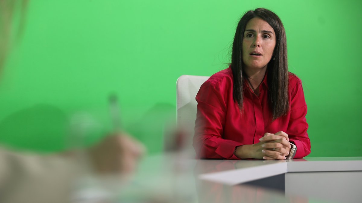 Laura Mas va fer les declaracions al programa ‘Parlem-ne’.