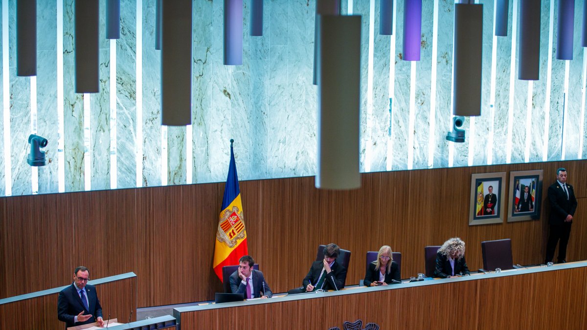 Thursday 13/6/2024,  Consell General, Andorra la Vella 
Sessió de Consell General debat orientació

Foto: Fernando Galindo  Diari d'Andorra